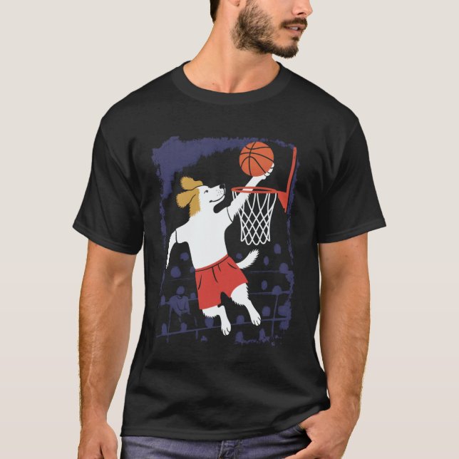 T-shirt Papa Golden Retriever (Devant)