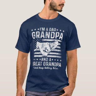 T-shirt Papa grand-père grand-père drôle Fête des pères