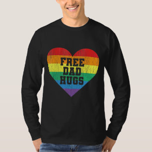 T-shirt Papa Gratuit Accrocs Fierté Lgbt Gay Fière Papa Lg
