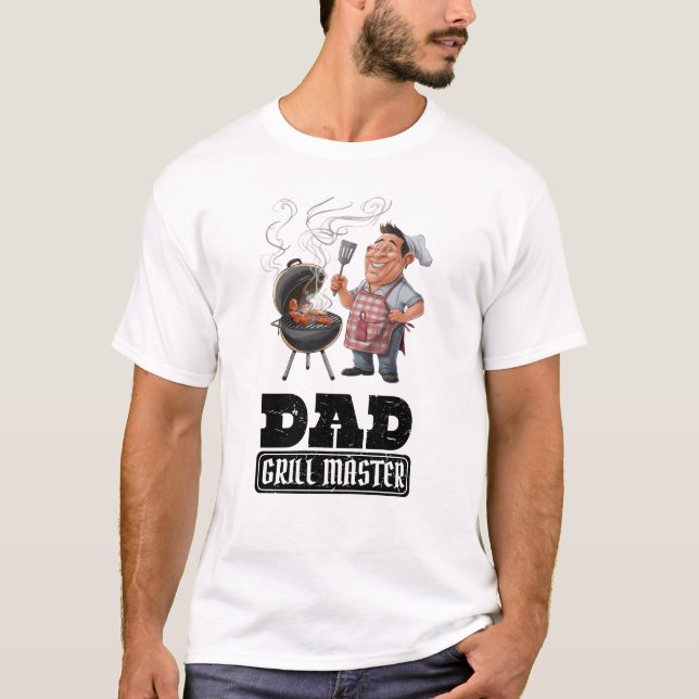 T-shirt Papa Grill Master (Devant)