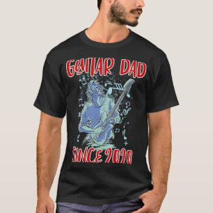 T-shirt Papa guitare depuis 2020 1