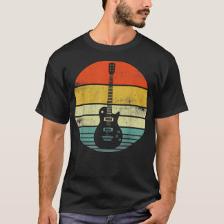 T-shirt Papa guitariste, grand-père, fils amis, Guit Vinta