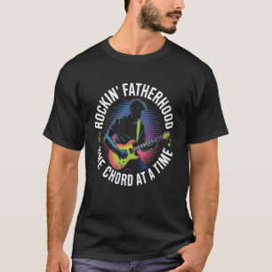 T-shirt Papa Guitariste Papa Joueur de Guitare Musicien Pa