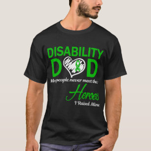 T-shirt Papa handicapé, j'ai élevé le mien