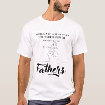 Papa héros sans cape ligne art pour la fête des pè