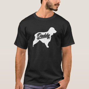T-shirt Papá hommes Papa Pères de Cocker Spaniel anglais