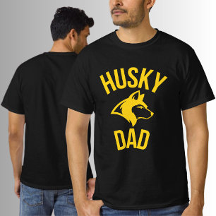 T-shirt Papa Husky