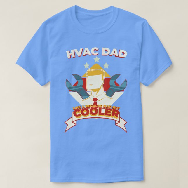 T-shirt Papa HVAC (Design devant)