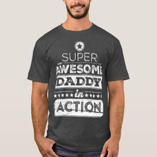 T-shirt Papa impressionnant superbe dans l'obscurité