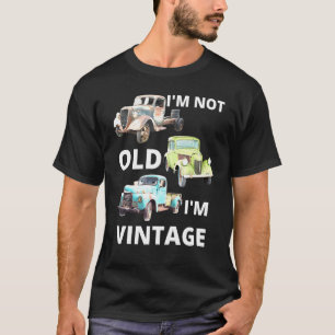 T-shirt Papa Je Ne Suis Pas Vieux Je Vintage Classique Voi
