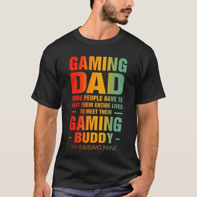 T-shirt Papa jeu (Devant)