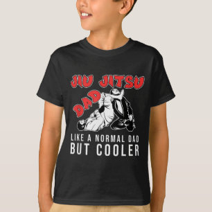 T-shirt Papa Jiu Jitsu Brésilien Arts Martiaux BJJ Père