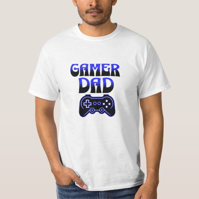 T-shirt Papa joueur (Devant)