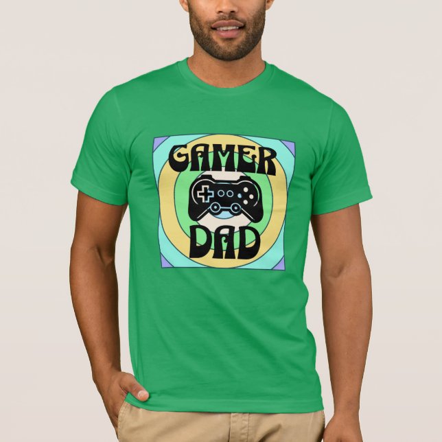 T-shirt Papa joueur (Devant)