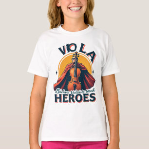 T-shirt papa Joueur Viola parce que les violonistes ont be
