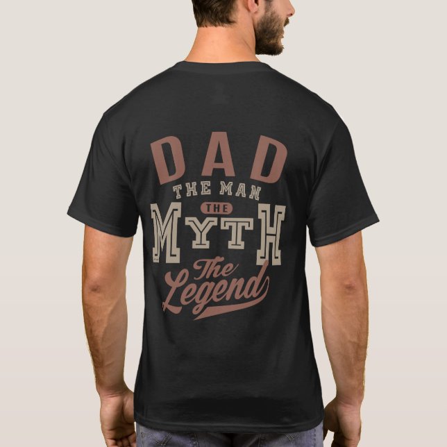 T-shirt Papa La Légende (Dos)