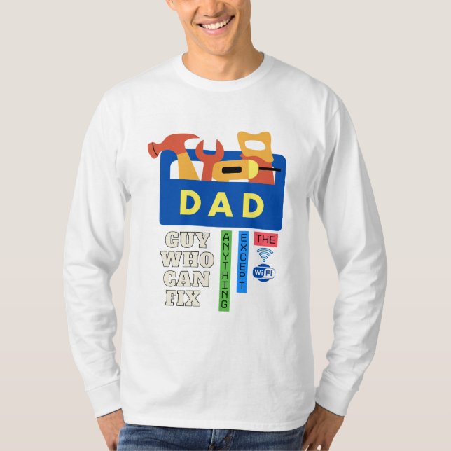 T-shirt Papa : le fixeur (Devant)