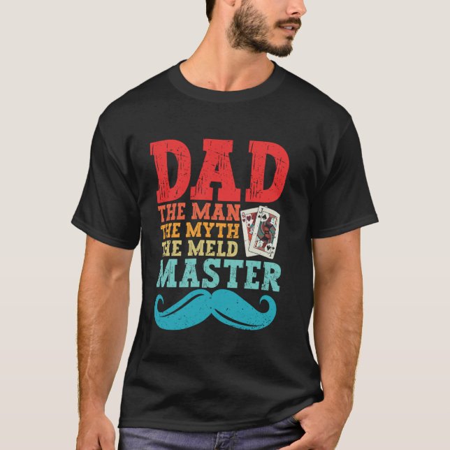 T-shirt Papa le Maître de la fusion (Devant)