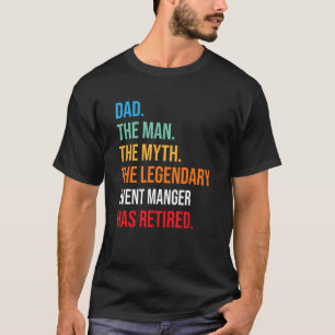 T-shirt Papa Le Manger D'Événement Légendaire A Retraité