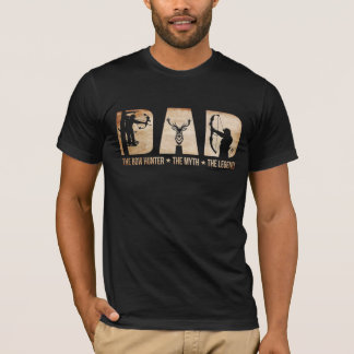 T-shirt Papa Le Mythe Du Chasseur De Bow Legend