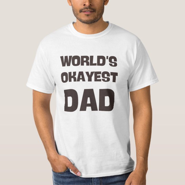 T-shirt papa le plus drôle du monde (Devant)