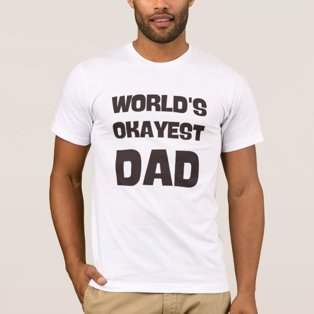 T-shirt papa le plus drôle du monde (Devant)