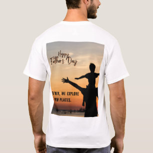 T-shirt Papa : L'homme derrière les souvenirs