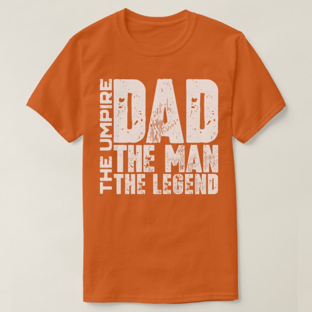 T-shirt Papa L'Homme L'Arbitre Le 1 (Design devant)