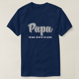 T-shirt Papa l'homme le mythe la chemise des hommes drôle