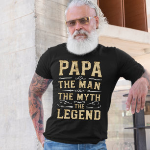 T-shirt Papa L'Homme Le Mythe La Fête des pères Légende