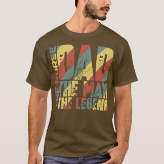 T-shirt Papa L'Homme L'Infirmière La Légende
