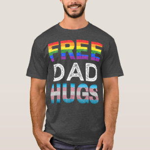 T-shirt Papa Libre Accrocs LGBTQ Gay pride Mois Fier Ally