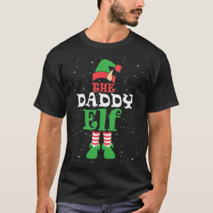 T-shirt Papa Lutin Famille Équipe de Noël Correspondant Pa
