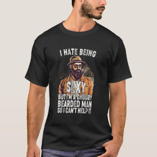 T-shirt Papa Mari Chubby Barbu Barbe