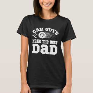 T-shirt Papa mécanicien voiture fait le meilleur papa