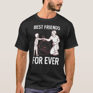 T-shirt Papa Meilleurs amis pour toujours Père Enfant Amou