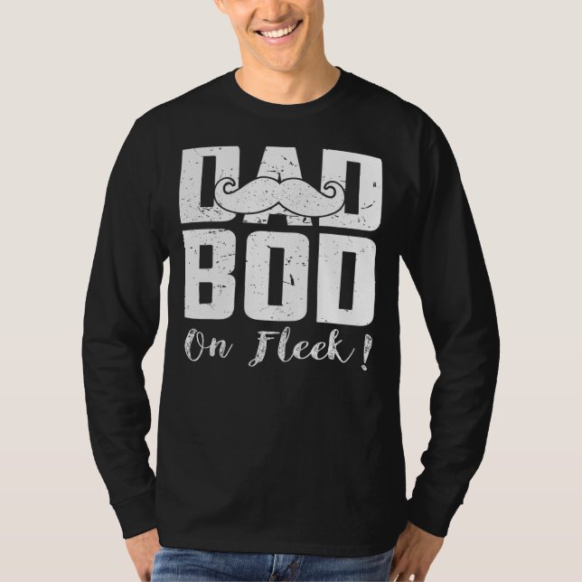 T-shirt Papa Mens Bod Sur Fleek Gym (Devant)