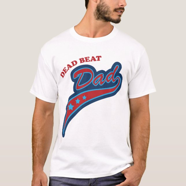 T-shirt Papa mort de battement (Devant)