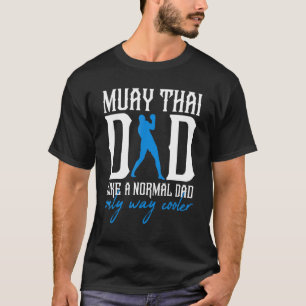 T-shirt Papa Muay Thai Homme Mma Combattant Muay Thai Boxe