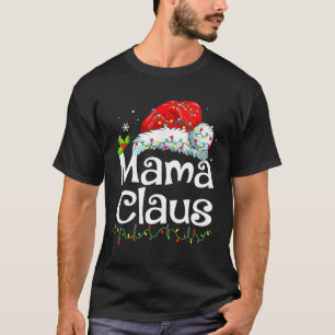 T-shirt Papa Noël Pyjama de Noël de Famille assortis Xmas 