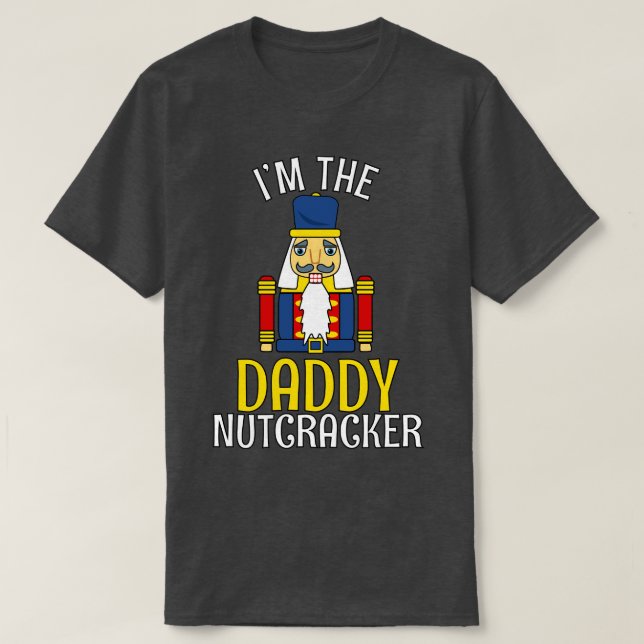 T-shirt Papa Nutcracker Correspondance de famille papa Noë (Design devant)