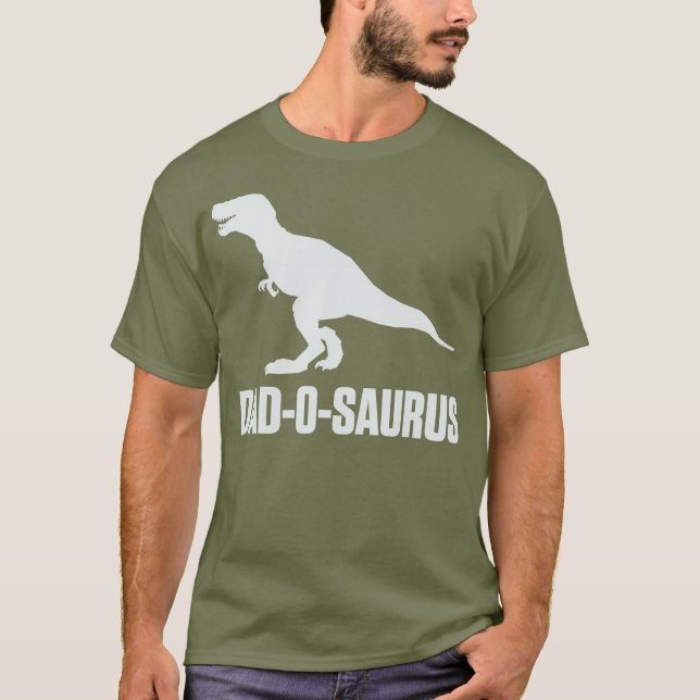 T-shirt Papa-O-Saurus Dinosaur Cadeau d'anniversaire pour  (Devant)
