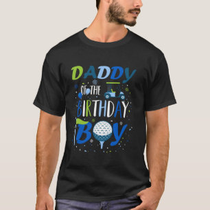 T-shirt Papa of the Birthday Boy Hole in One Golf Sport M