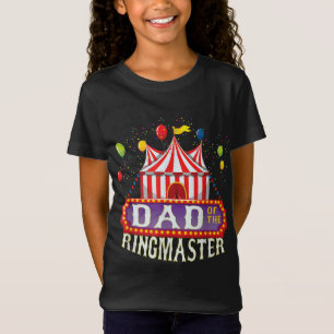 T-Shirt Papa Of The Birthday Ringmaster Kids Circus Party