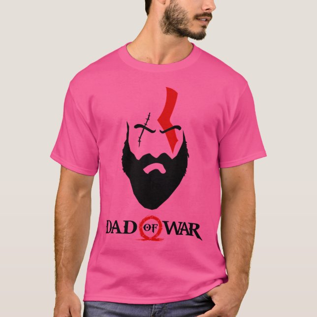 T-shirt Papa Of War - God Of War Ragnarok (Devant)