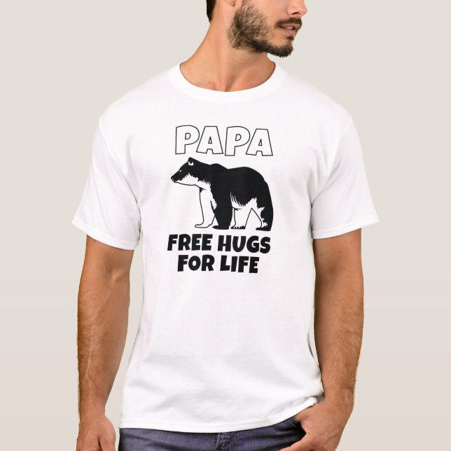T-shirt Papa Ours (Devant)