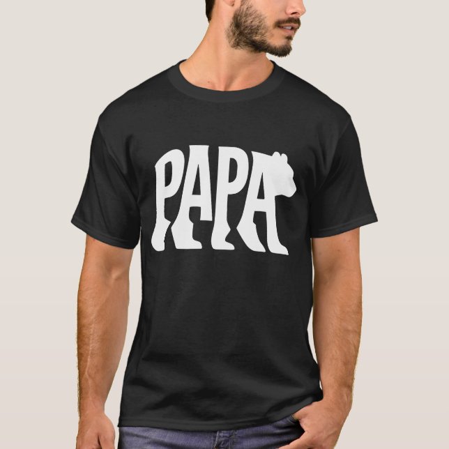 T-shirt Papa Ours (Devant)