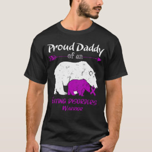 T-shirt Papa Ours Fier Prise de conscience des troubles al