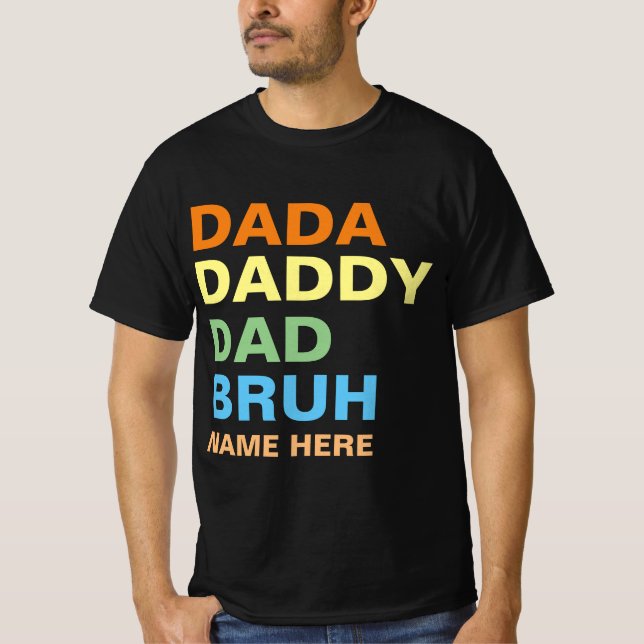 T-SHIRT PAPA PAPA PAPA FRÈRE  (Devant)
