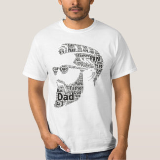 T-shirt Papa papa Papa Papa